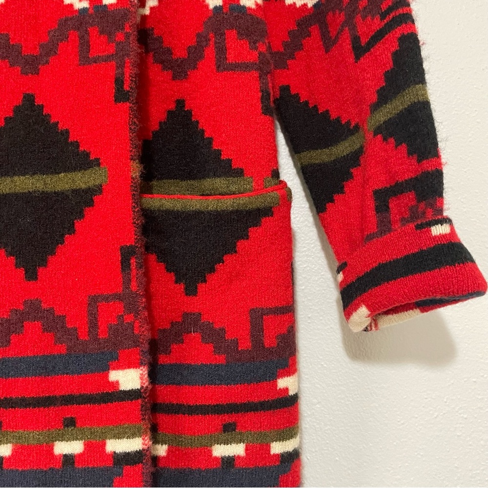 Woolrich Wool Blend Aztec Print Southwestern Sweater - Picture 5 of 13